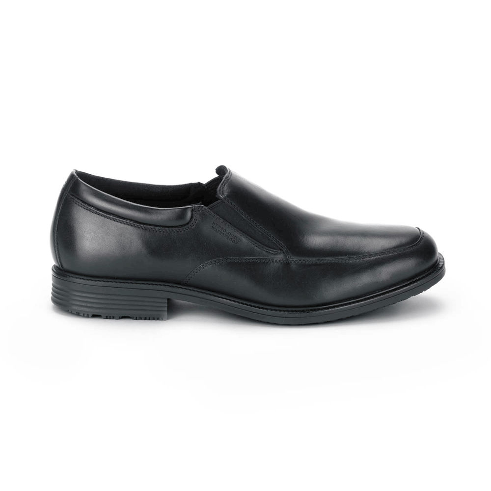 Sapato Vela Rockport Homem Pretas - Essential Details Waterproof - 10485YUGA